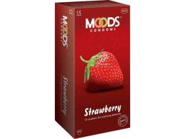 Moods Strawberry Flavoured Condoms